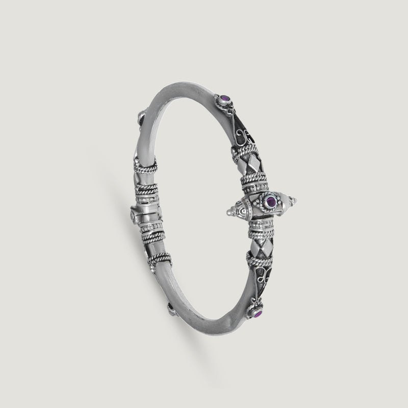 Aarohi Silver Bangle