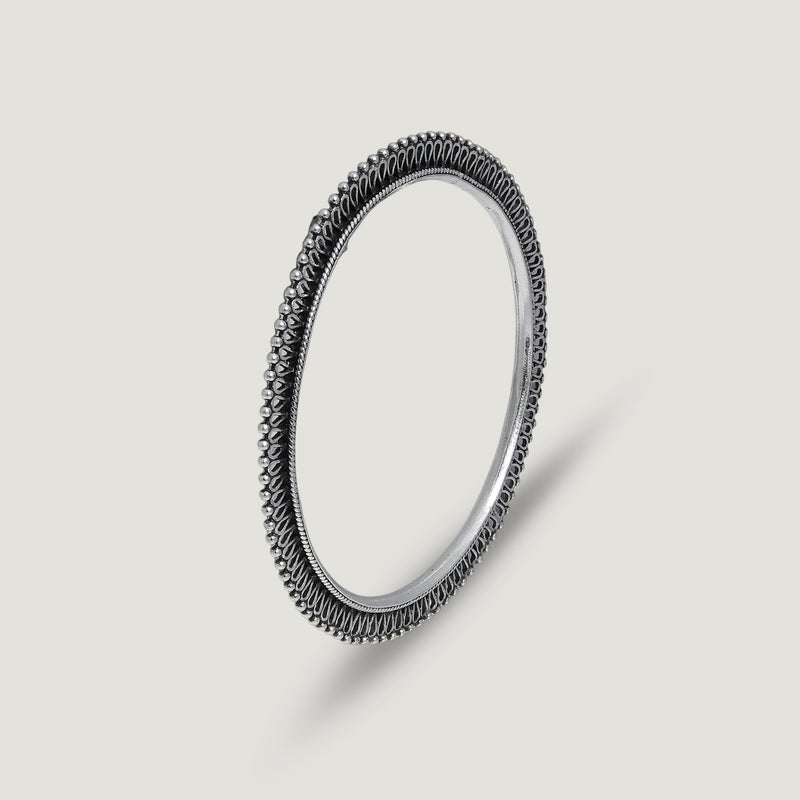 Beaded Loop Edge Bangle