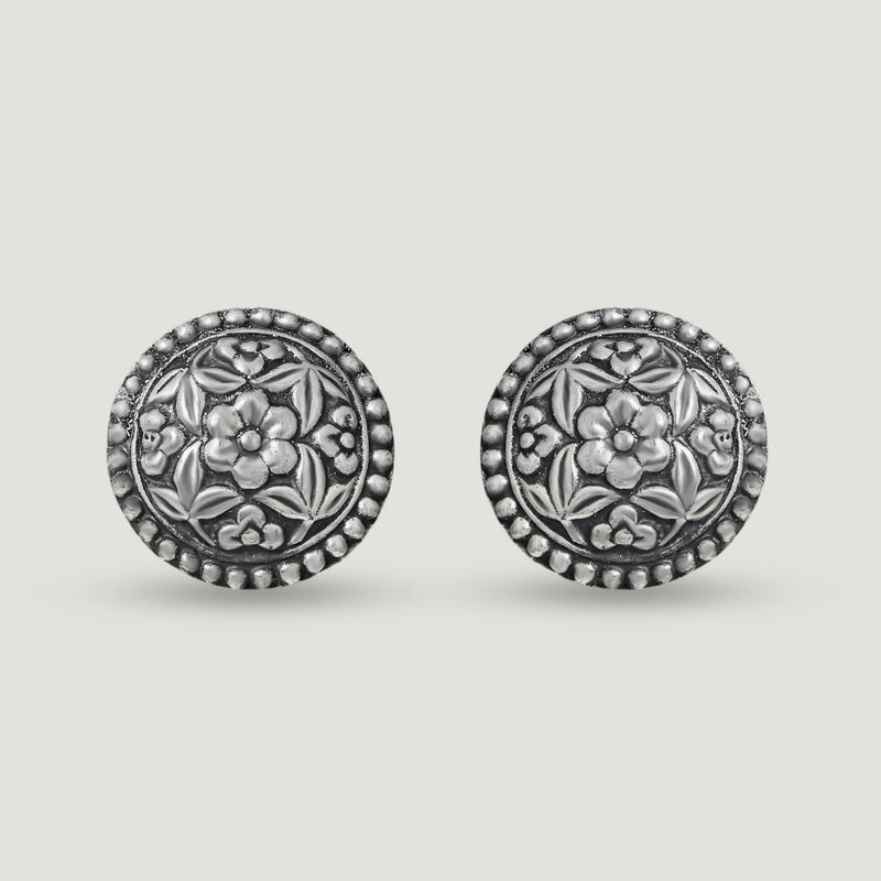 Bela Coin Stud Earrings