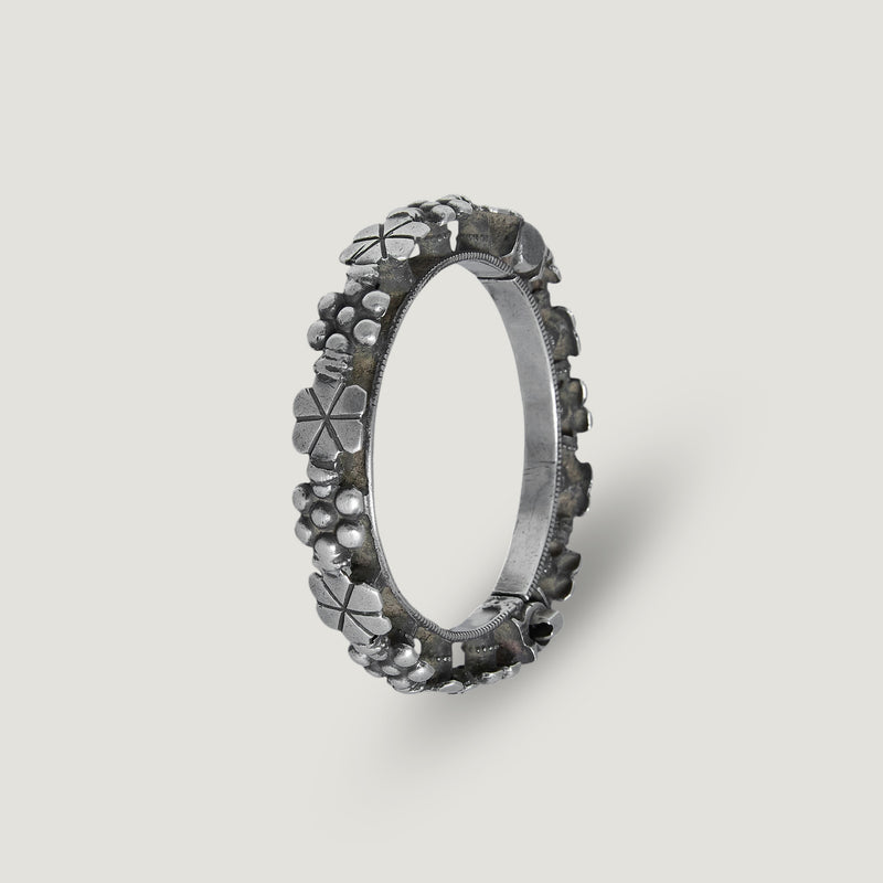 Blossom Cluster Studded Bangle