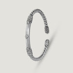 Coiled Rope Cuff Bracelet