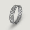 Floral Chain Link Bangle