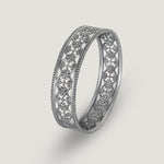 Floral Chain Link Bangle