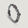 Gaja-Mukha Silver Bangle