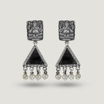 Ganpati Trikon Earrings