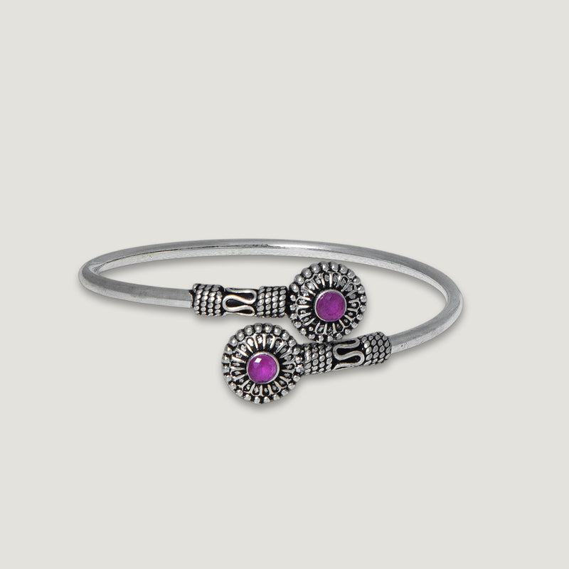 Gulabi Ratna Adjustable Bangle