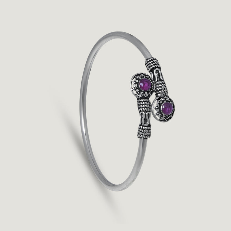 Gulabi Ratna Adjustable Bangle