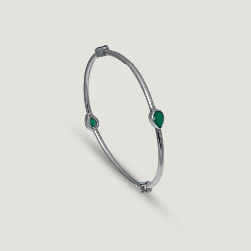 Harini Silver Bangle
