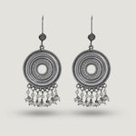 Heritage Chakra Pearl Drop Earrings