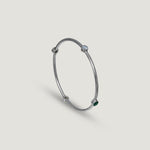 Ishani Silver Bangle