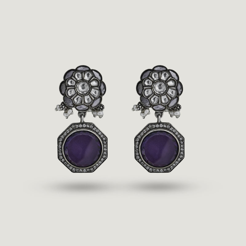 Jamuni Kamal Drop Earrings