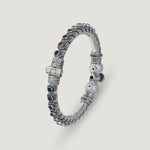 Kamalika Silver Adjustable Bangle