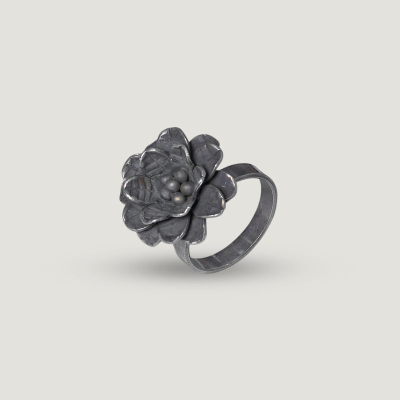 Layered Bloom Statement Ring