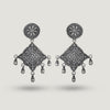 Lotus Mandala Drop Earrings