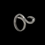 Silver Swirl Ring