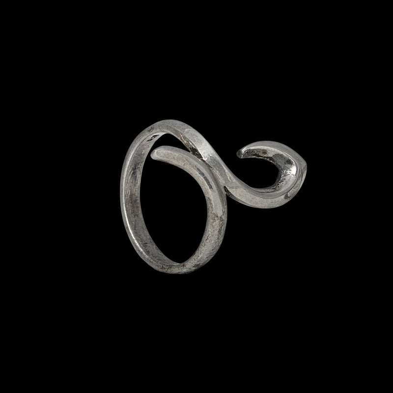 Silver Swirl Ring