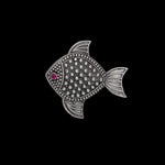 Ruby Eye Fish Ring