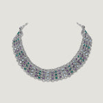 Manik Rangoli Jaali Choker