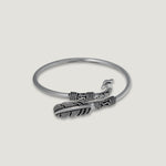 Mayura Feather Adjustable Bangle
