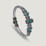 Neelam Silver Bangle