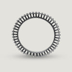 Ornate Silver Halo Bracelet