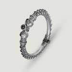 Padma Silver Bangle