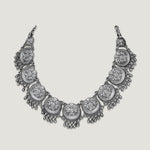 Peacock Coin Medallion Necklace