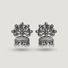 Peacock Pankh Jhumka Earrings