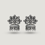 Peacock Pankh Jhumka Earrings