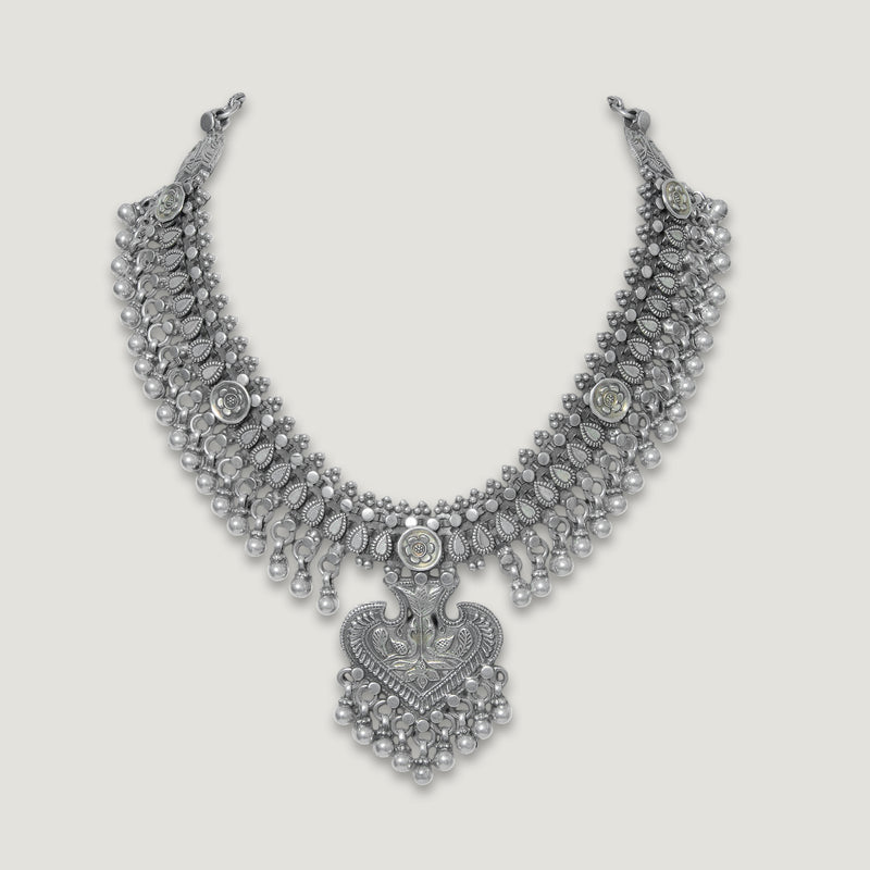 Rajwadi Kalgi Necklace
