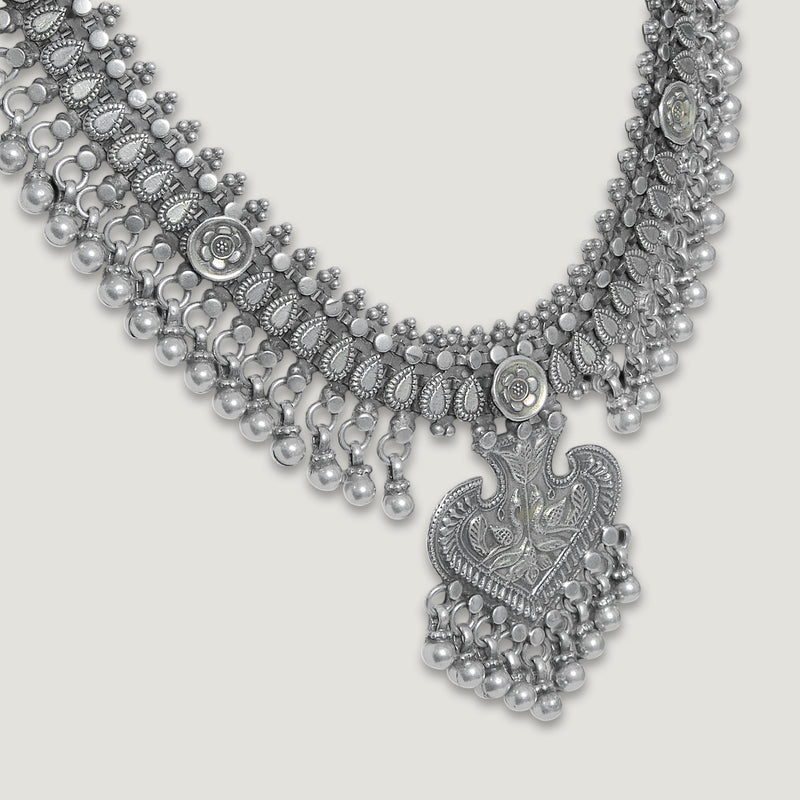Rajwadi Kalgi Necklace