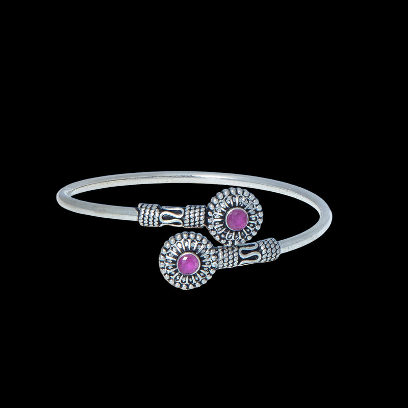Gulabi Ratna Adjustable Bangle