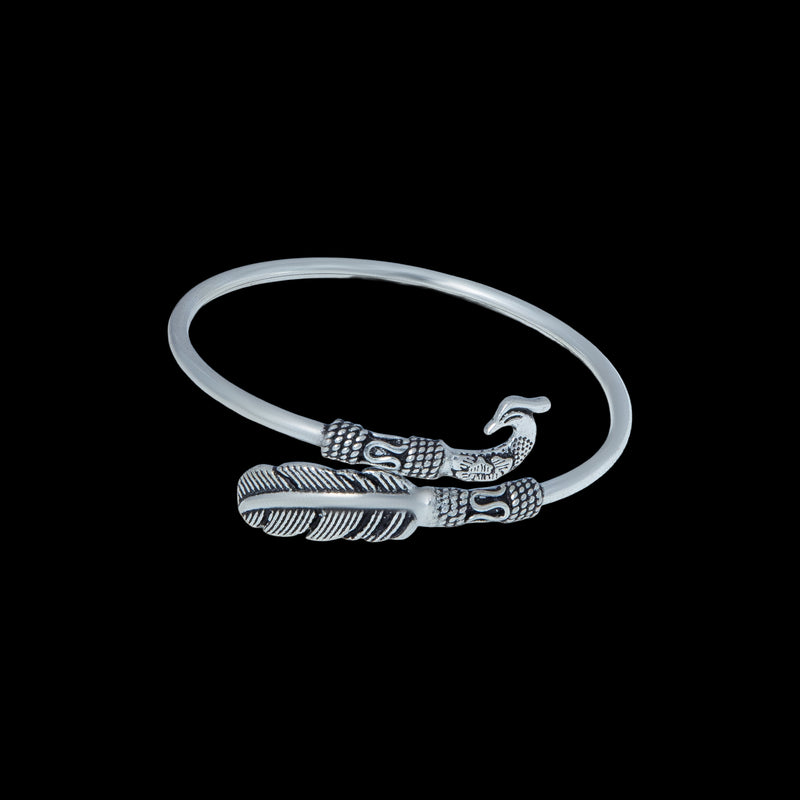 Mayura Feather Adjustable Bangle