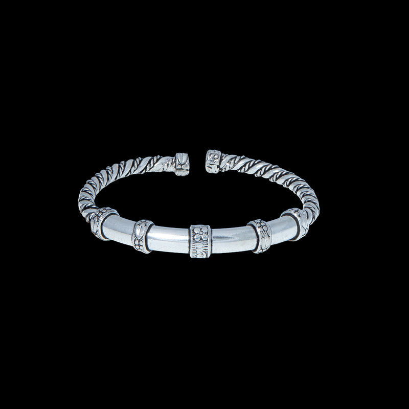 Twisted Rope Cuff Bracelet