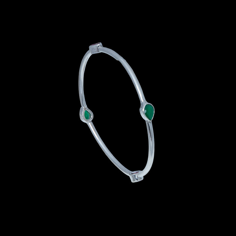 Harini Silver Bangle