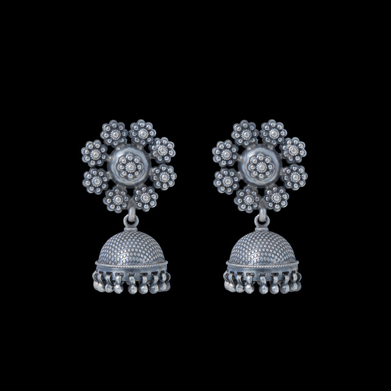 Saat Phool Jhumka Earrings
