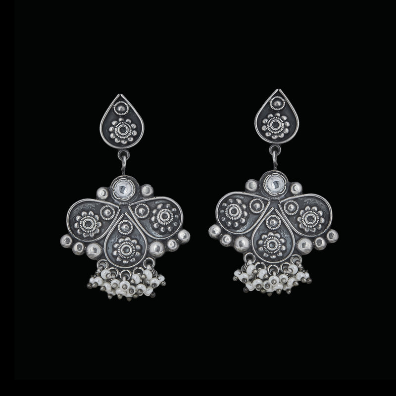 Tribhuj Phool Earrings