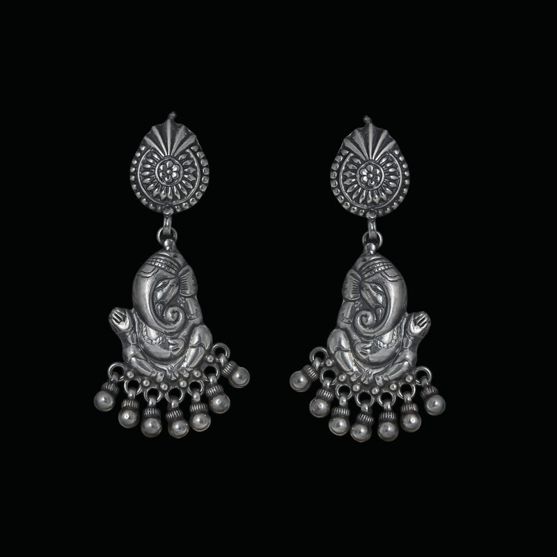 Ganpati Ghungroo Earrings