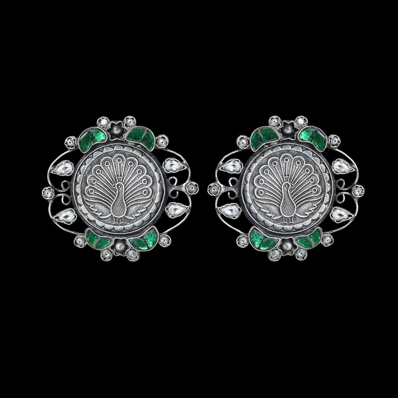 Nachta Moyur Stud Earrings