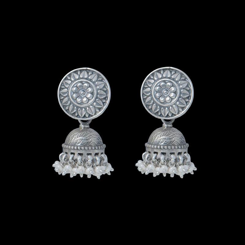 Kamal Chakra Jhumka Earrings