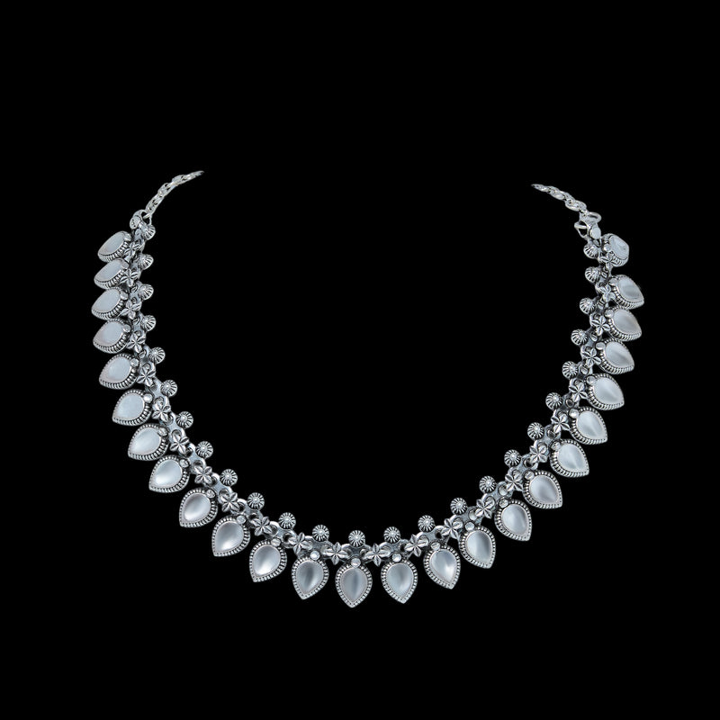 Chandmoti Boond Necklace