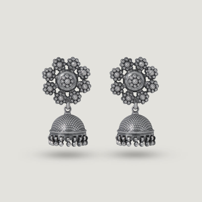 Saat Phool Jhumka Earrings