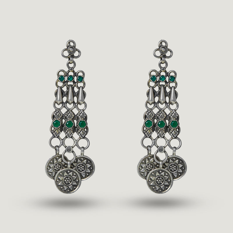 Sikka Manjari Chain Earrings