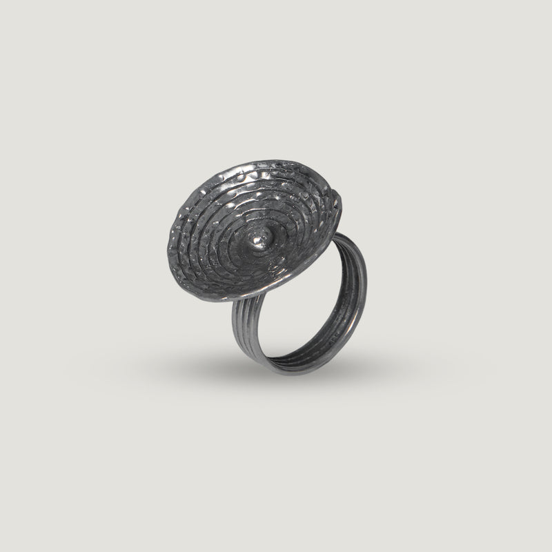 Spiral Shell Statement Ring
