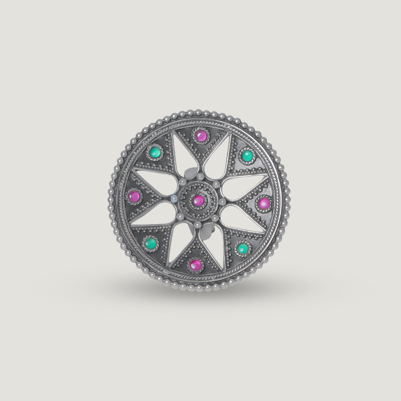 Sunburst Wheel Adjustable Ring