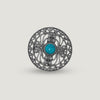 Turquoise Swirl Statement Ring