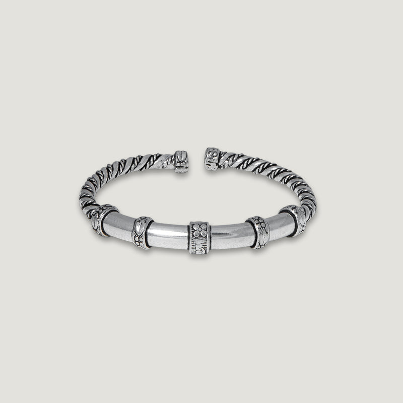 Twisted Rope Cuff Bracelet
