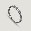 Twisted Rope Cuff Bracelet