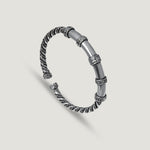 Twisted Rope Cuff Bracelet