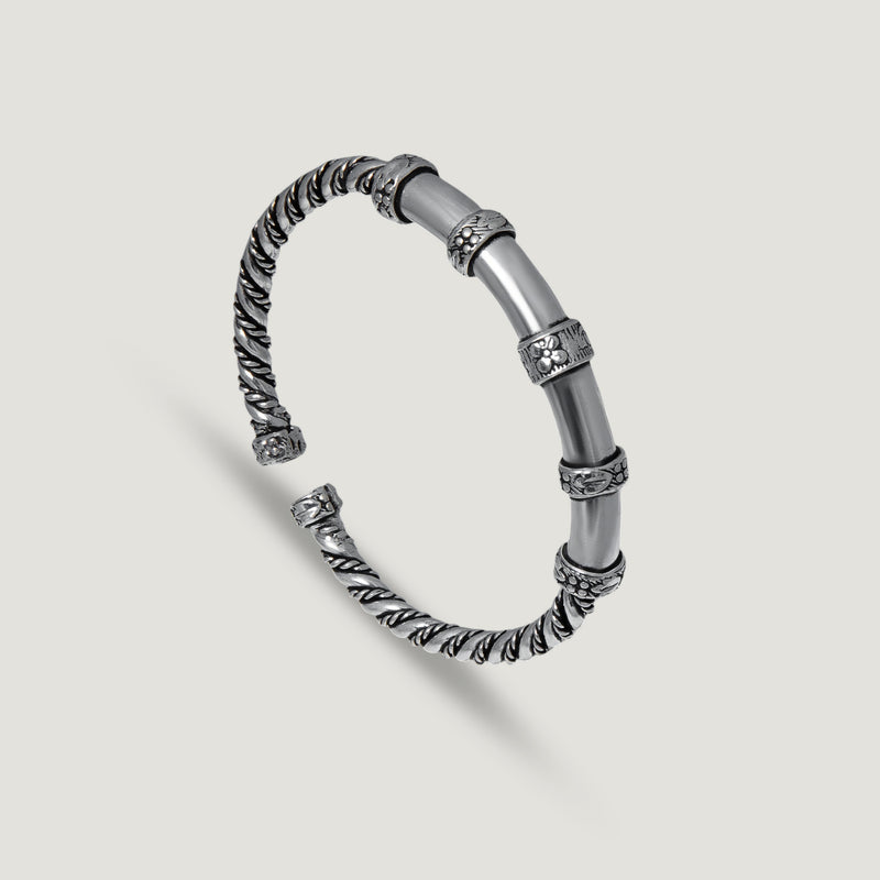 Twisted Rope Cuff Bracelet